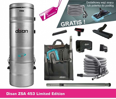 Disan ZSA 45 Prestige + zestaw sprzątający 9m on/off + wąż standard 9m Gratis 