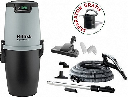 Nilfisk Supreme LCD + Zestaw sprzątający 9m Wireless+ + Separator kominkowy GRATIS !!!