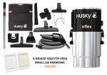 Husky FLEX + Zestaw sprzątający Superior 9m + Gniazda VEGA GRATIS !!!